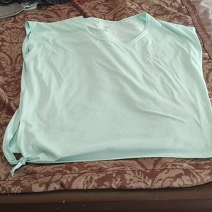 Aqua colored pro player extra large shirt